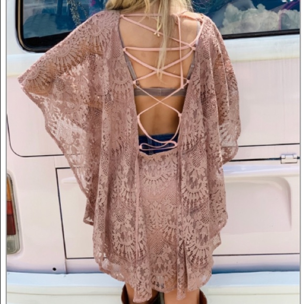 Black Lace Tunic
